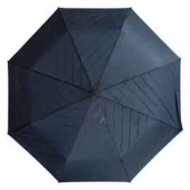Складной зонт Magic с проявляющимся рисунком, темно-синий, Цвет: темно-синий, Размер: длина 59 см