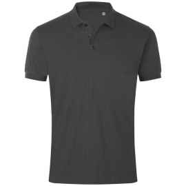 Рубашка поло мужская Brandy Men, темно-серая с белым, размер S, Цвет: серый, Размер: S