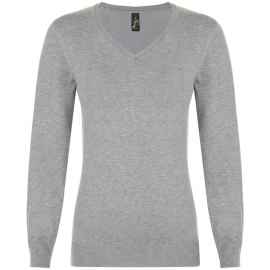 Пуловер женский Glory Women серый меланж, размер XXL, Цвет: серый меланж, Размер: XXL