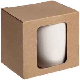 Коробка с окном для кружки Window, крафт, Размер: 11