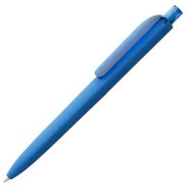 Ручка шариковая Prodir DS8 PRR-T Soft Touch, голубая, Цвет: голубой, Размер: 14х1