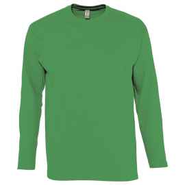 Футболка мужская с длинным рукавом Monarch 150, ярко-зеленая, размер S, Цвет: зеленый, Размер: S