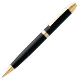 Ручка шариковая Razzo Gold, черная, Цвет: черный, Размер: 14