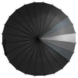 Зонт-трость «Спектр», черный, Цвет: черный, Размер: Длина 80 см