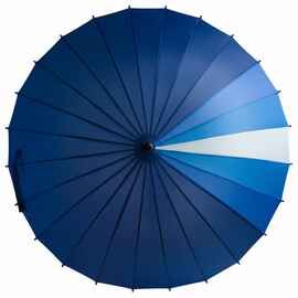 Зонт-трость «Спектр», синий, Цвет: синий, Размер: Длина 80 см