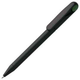 Ручка шариковая Prodir DS1 TMM Dot, черная с зеленым, Цвет: зеленый, Размер: 14х1