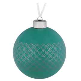 Елочный шар Queen, 10 см, зеленый, Цвет: зеленый, Размер: диаметр 10 с