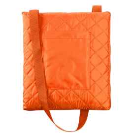 Плед для пикника Soft & Dry, темно-оранжевый, Цвет: оранжевый, Размер: в разложенном виде: 115х140 см