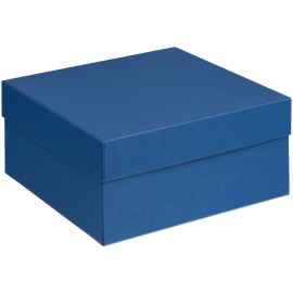 Коробка Satin, большая, синяя, Цвет: синий, Размер: 23х20