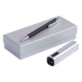 Набор Snooper: аккумулятор и ручка , серебристый, Цвет: серебристый, Размер: 17