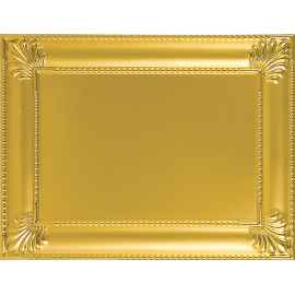 1507-100 Диплом металлический (золото), Цвет: Золото