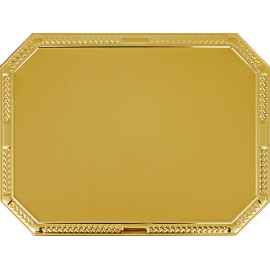 1546-100 Диплом металлический (золото), Цвет: Золото