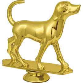 2336-100 Фигура Собака, золото