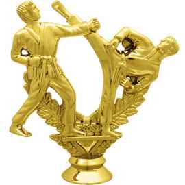2500-100 Фигура Карате, золото, Цвет: Золото