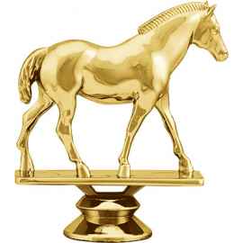 2501-095 Фигура Конный спорт, золото, Цвет: З