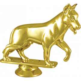 2336-090 Фигура Собака, золото, Цвет: Золото