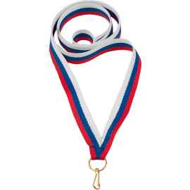 0021-011 Лента для медали триколор, 11мм (триколор РФ), Цвет: триколор РФ