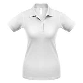 Рубашка поло женская Safran Pure белая, размер XL, Цвет: белый, Размер: XL