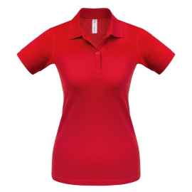 Рубашка поло женская Safran Pure красная, размер S, Цвет: красный, Размер: S