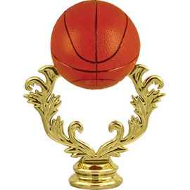 2376-120 Фигура Баскетбольный мяч, золото
