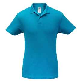 Рубашка поло ID.001 бирюзовая, размер L, Цвет: бирюзовый, Размер: L v2