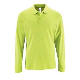 Рубашка поло мужская с длинным рукавом Perfect LSL Men зеленое яблоко, размер S, Цвет: зеленое яблоко, Размер: S