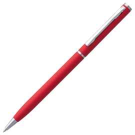 Ручка шариковая Hotel Chrome, ver.2, матовая красная, Цвет: красный, Размер: 13х0