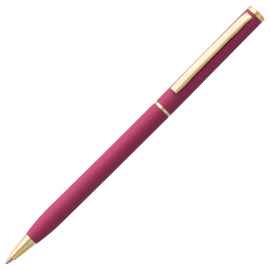Ручка шариковая Hotel Gold, ver.2, матовая розовая, Цвет: розовый, Размер: 13х0