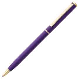 Ручка шариковая Hotel Gold, ver.2, матовая фиолетовая, Цвет: фиолетовый, Размер: 13х0