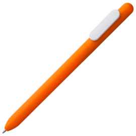 Ручка шариковая Swiper, оранжевая с белым, Цвет: оранжевый, Размер: 14