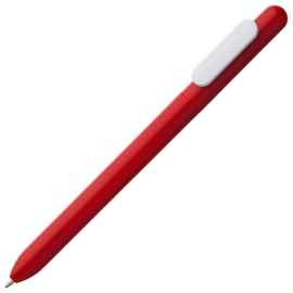 Ручка шариковая Swiper, красная с белым, Цвет: красный, Размер: 14