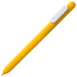 Ручка шариковая Swiper, желтая с белым, Цвет: желтый, Размер: 14