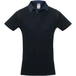 Рубашка поло мужская DNM Forward темно-синяя, размер S, Цвет: темно-синий, Размер: S