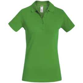Рубашка поло женская Safran Timeless зеленое яблоко, размер S, Цвет: зеленое яблоко, Размер: S