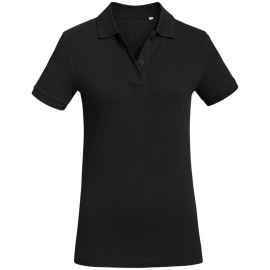 Рубашка поло женская Inspire черная, размер S, Цвет: черный, Размер: S