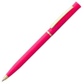 Ручка шариковая Euro Gold, розовая, Цвет: розовый, Размер: 13