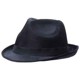 Шляпа Gentleman, черная с черной лентой, Цвет: черный, Размер: 56-58