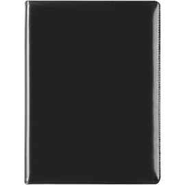 Папка адресная Luxe, черная, Цвет: черный, Размер: 24х33x2