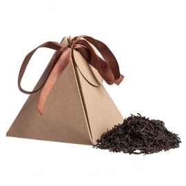 Чай Breakfast Tea в пирамидке, крафт, Размер: 10х10х11 см