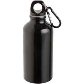 Бутылка для спорта Re-Source, черная, Цвет: черный, Объем: 400, Размер: диаметр 6