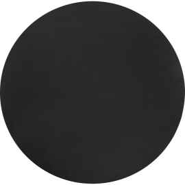 Сервировочная салфетка Satiness, круглая, черная, Цвет: черный, Размер: 38х38 см