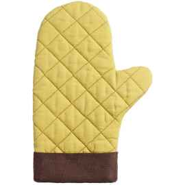 Прихватка-рукавица Keep Palms, горчичная, Цвет: горчичный, Размер: 30х19 см