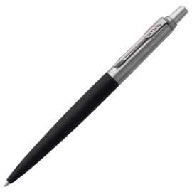 Ручка шариковая Parker Jotter Core K63, черный с серебристым, Цвет: серебристый, Размер: 13