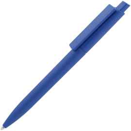 Ручка шариковая Crest, синяя, Цвет: синий, Размер: 15х1см