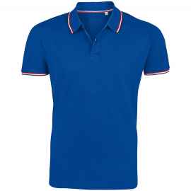 Рубашка поло мужская Prestige Men ярко-синяя, размер S, Цвет: синий, Размер: S