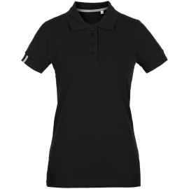 Рубашка поло женская Virma Premium Lady, черная, размер S, Цвет: черный, Размер: S