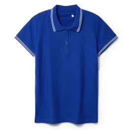 Рубашка поло женская Virma Stripes Lady, ярко-синяя, размер XL, Цвет: синий, Размер: XL