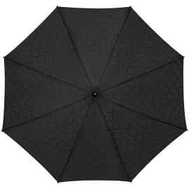 Зонт-трость Magic с проявляющимся рисунком в клетку, черный, Цвет: черный, Размер: диаметр купола 94