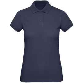 Рубашка поло женская Inspire темно-синяя, размер XS, Цвет: темно-синий, Размер: XS