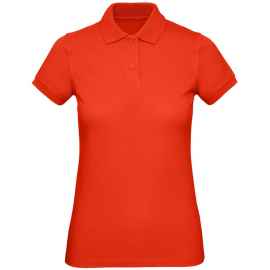 Рубашка поло женская Inspire красная, размер XS, Цвет: красный, Размер: XS